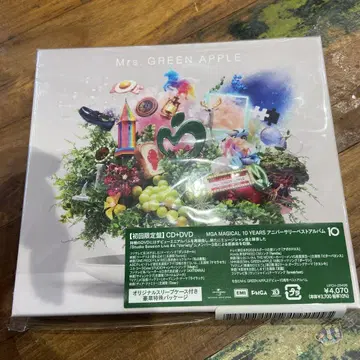 Mrs. GREEN APPLE 10 초회 한정판 CD+DVD