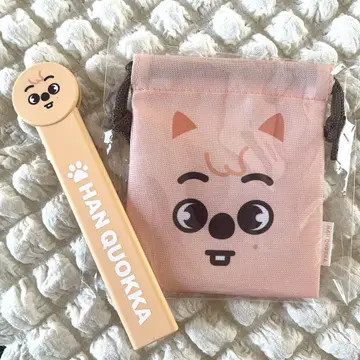 한쿼카 부채 그립 복조리 SKZOO