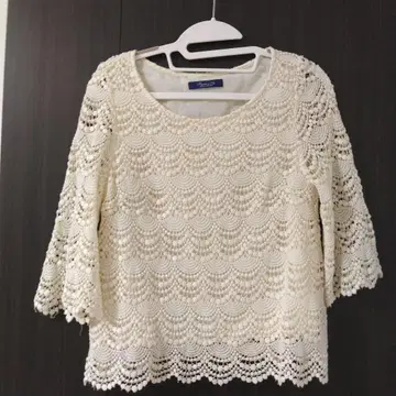 유행! 크로셰 뜨개질 상의 유나이티드 애로우즈