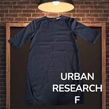 URBAN RESEARCH 어반 리서치 원피스 프리 얇은 소재