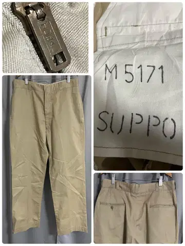 80년대 미군 US ARMY 치노 팬츠 치노 트라우저 IDEAL ZIP