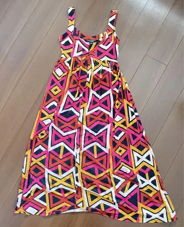 Diane von Furstenberg 기하학 패턴 원피스