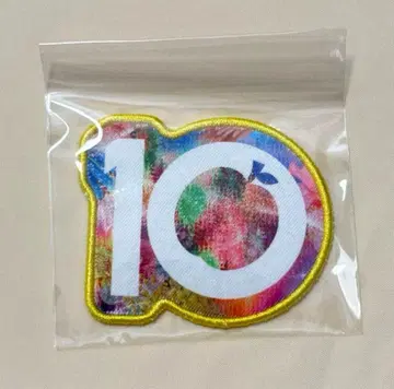 미개봉 새상품 와펜 '10' Mrs. GREEN APPLE 10 굿즈