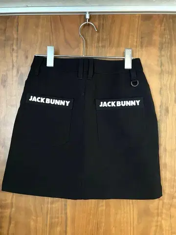 JACK BUNNY 블랙 미니 스커트