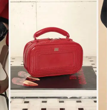 다리치 스퀘어 핸들 미니 백