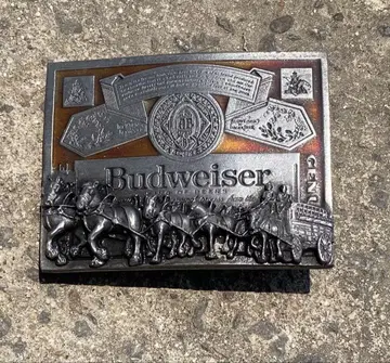 Budweiser 버드와이저 금속제 벨트 버클 USA