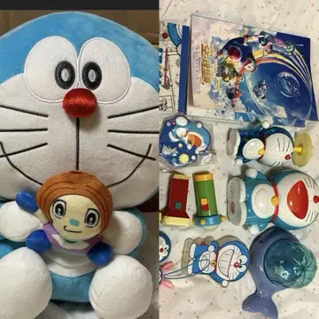 도라에몽 완구 메모장 봉제 인형 묶음 판매