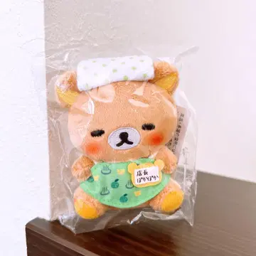 리락쿠마 점장 테노리 봉제 인형 포카포카 점장