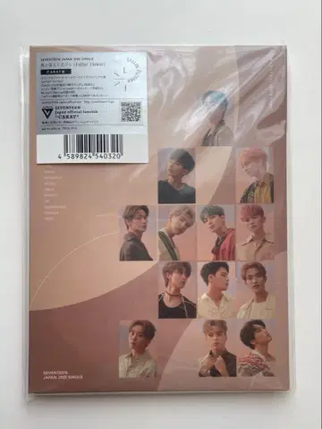 SEVENTEEN CD 춤추는 꽃잎 CARAT판