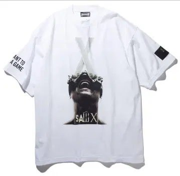 SAW X 그래픽 티셔츠 화이트 M 사이즈