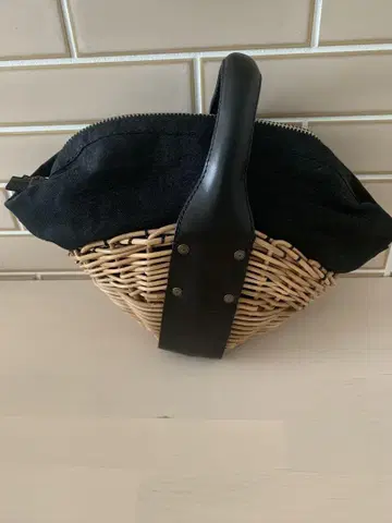 에바고스 ebagos 2024s/s 바스켓 백 블랙