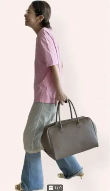 chiiiibag 슈링크 빅 보스턴 NEW LEATHER(토프)