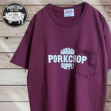 포크찹 차고 용품 BAR&SHIELD POCKET TEE