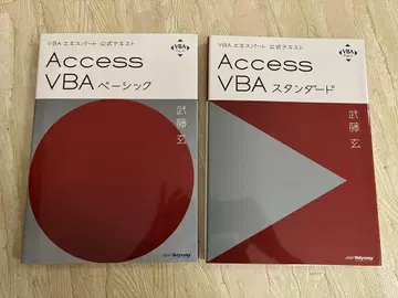 Access VBA 베이직 & 스탠다드 공식 텍스트 2권 세트