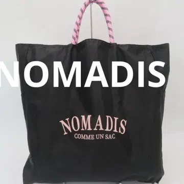 NOMADIS 토트백 블랙 핑크 핸들