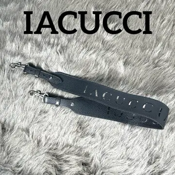 IACUCCI 숄더 스트랩 별도 판매 블랙 가죽 T156