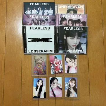 LE SSERAFIM 앨범 및 트레이딩 카드 세트