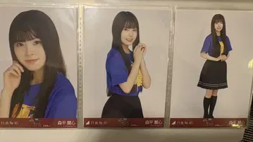 노기자카46 모리히라 레이코 홋카이도 라이브 티셔츠 브로마이드 컴프