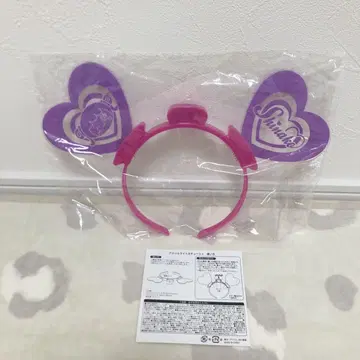 하라주쿠 페스티벌 프린세스 퍼플 하트 머리띠 시나코