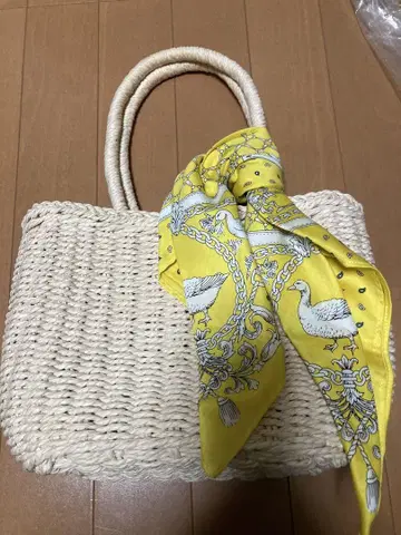 데일리 러셋 바스켓 백