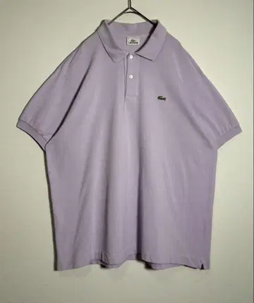 LACOSTE 라코스테 자수 로고 반팔 피케 셔츠