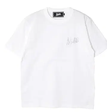 MOBB 셔츠 OG RHINESTONE T-SHIRT -WHITE-