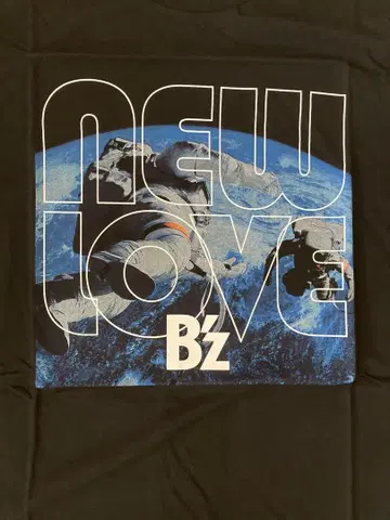 B'z NEW LOVE 티셔츠 블랙 프리 사이즈