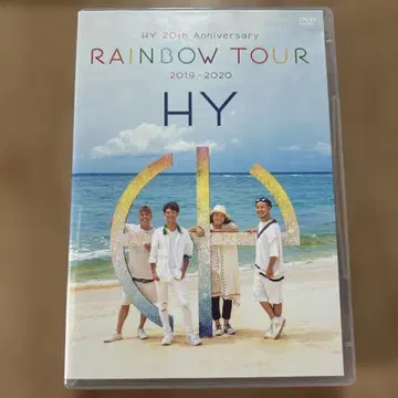 HY 레인보우 투어 DVD 친필 사인 HAB CLUB 피크 포함