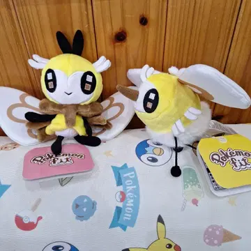 포켓몬 센터 아브리 아브리본 FIT 봉제 인형 세트