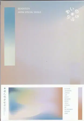 SEVENTEEN CARAT판 아이노치카라