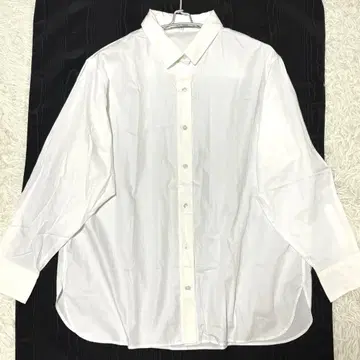 새상품급 최근 모델 23구 빅 사이즈 코튼 셔츠 긴팔 셔츠 오버 사이즈