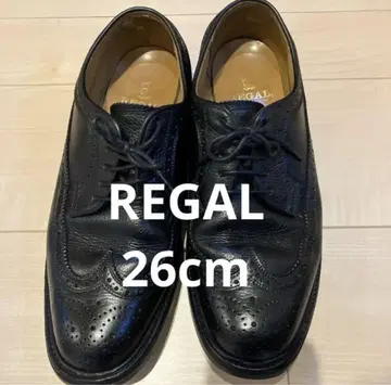 REGAL 리갈 윙팁 윙팁 가죽 신발 26cm