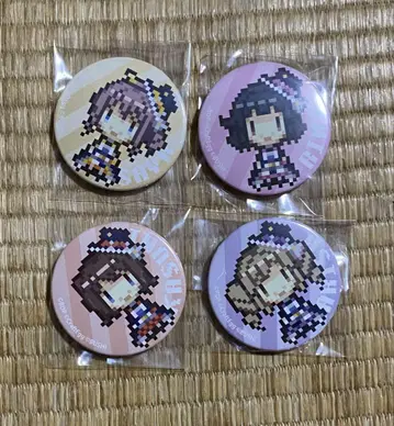 Poppin'Party 7th LIVE 8비트 도트 캔뱃지