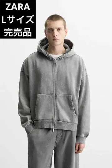 ZARA 자라 워시 가공 후디 L 사이즈 완판템