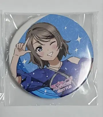 러브 라이브 선샤인 Aqours 회장 한정판 가챠 캔뱃지 와타나베 요
