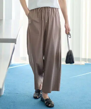 any FAM 접촉 냉감/UV 케어/청량 릴랙스 팬츠/모카
