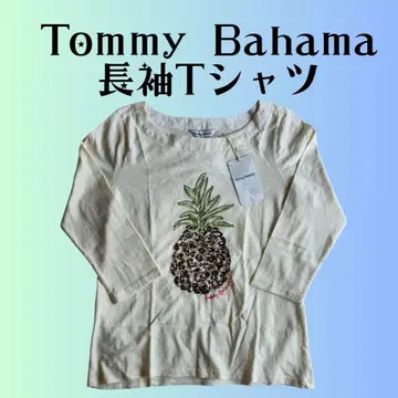 Tommy Bahama 파인애플 긴팔 티셔츠 S/P