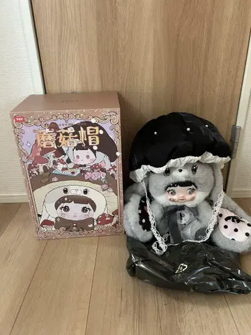 새상품 Nommi 400% Mashroom Hat Jade 블랙
