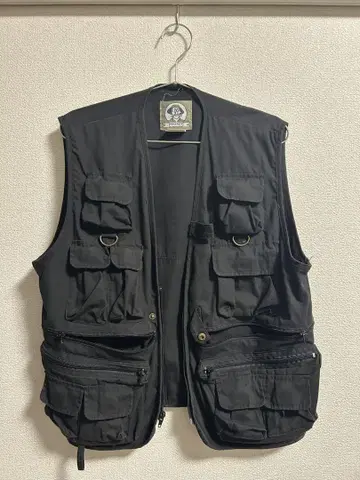 로스코 블랙 낚시용 조끼