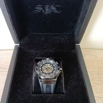 SJX 자동 감기 손목 시계