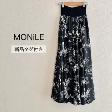 MONiLE 모니레 [택 포함 새상품] 꽃무늬 롱 스커트
