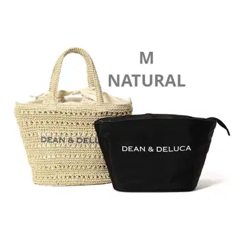 M DEAN & DELUCA 빔즈 크로셰 바스켓 백