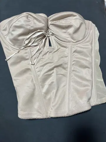 브라이덜 이너 베이지 코르셋 g70
