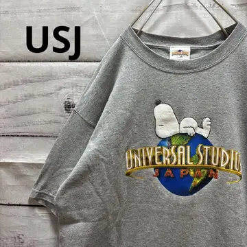 00s USJ 유니버설 스튜디오 재팬 스누피 티셔츠 구제 의류 L