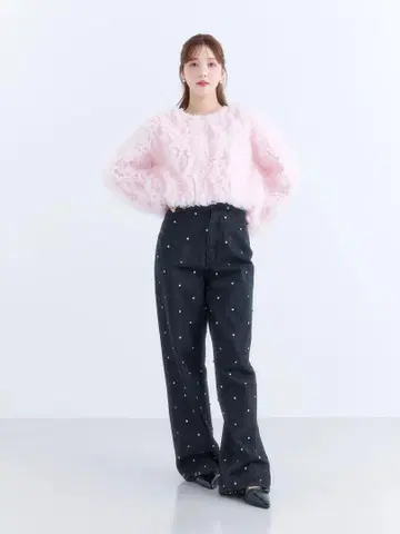 에이미 이스트 월 데코레이티브 데님
