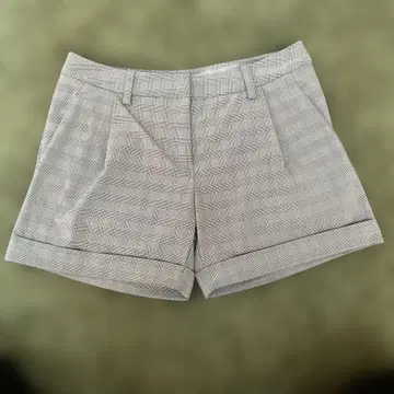 아디다스 체크 무늬 여성용 골프 숏 팬츠 XL