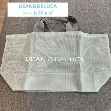 DEAN&DELUCA 메쉬 토트백 민트 블루 BIG 사이즈 빅