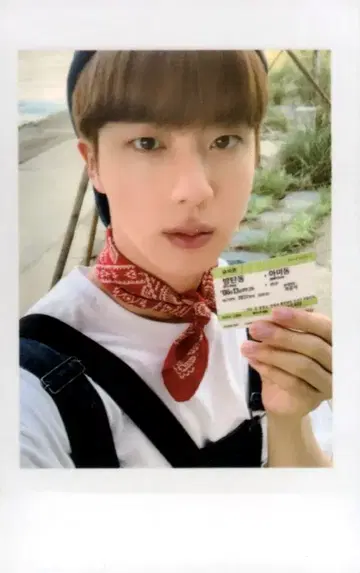 BTS 21년 SEASON'S GREETINGS JIN 트레이딩 카드