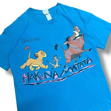90s USA제 디즈니 라이온 킹 HAKUNA MATATA 티셔츠