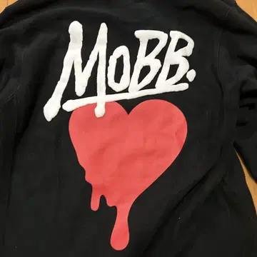 mobb 후드티 블랙